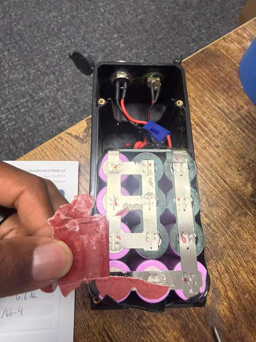 Slinger Bag Tennis Ball Machine Battery Rebuild