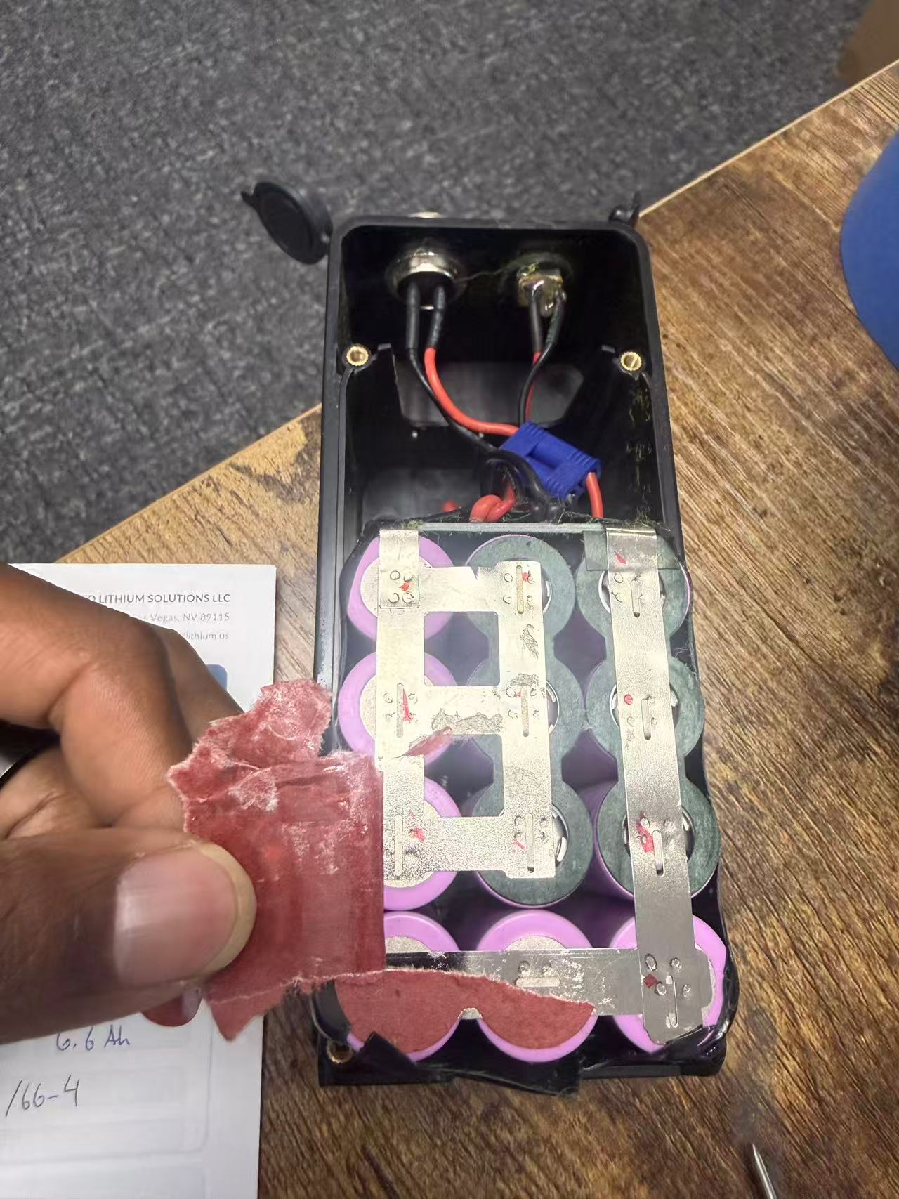 Slinger Bag Tennis Ball Machine Battery Rebuild