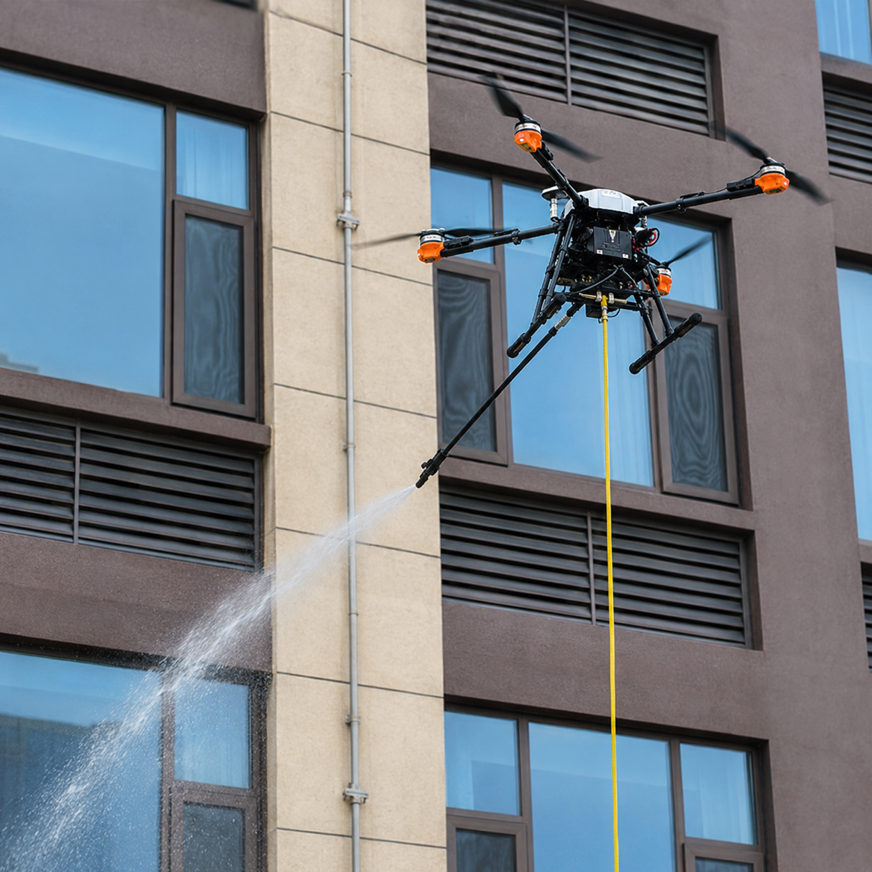 ULS C20 Commercial Building Cleaning Drone | 0-100 m High-Rise Cleaning UAV