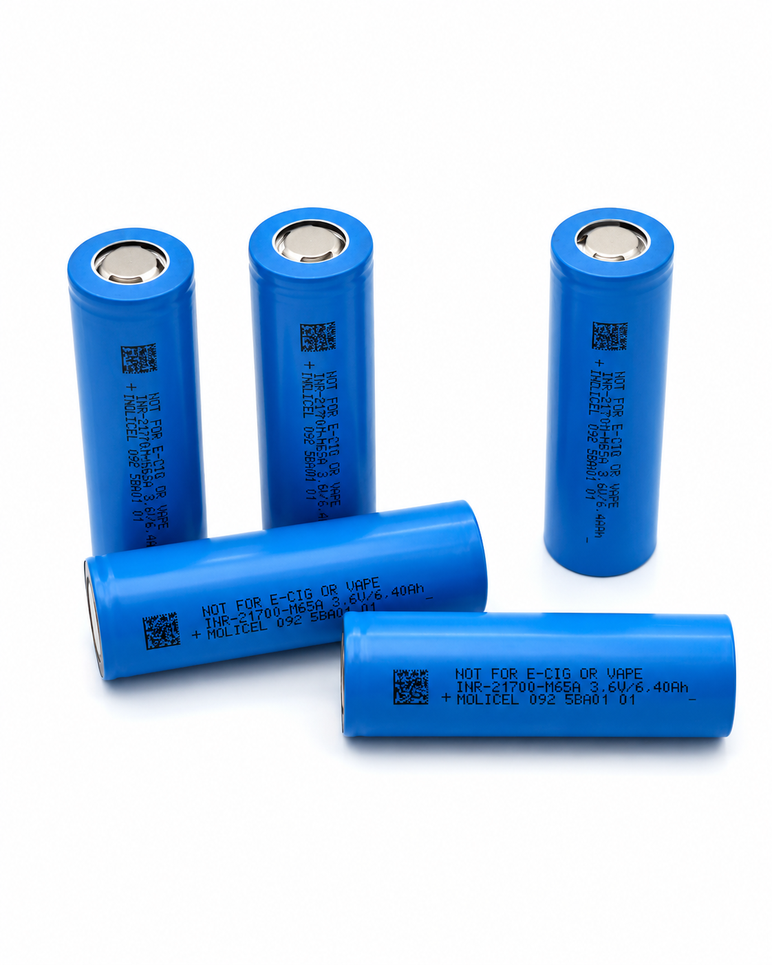 Molicel INR21700 M65A 6500mAh 21700 Battery (High Capacity)