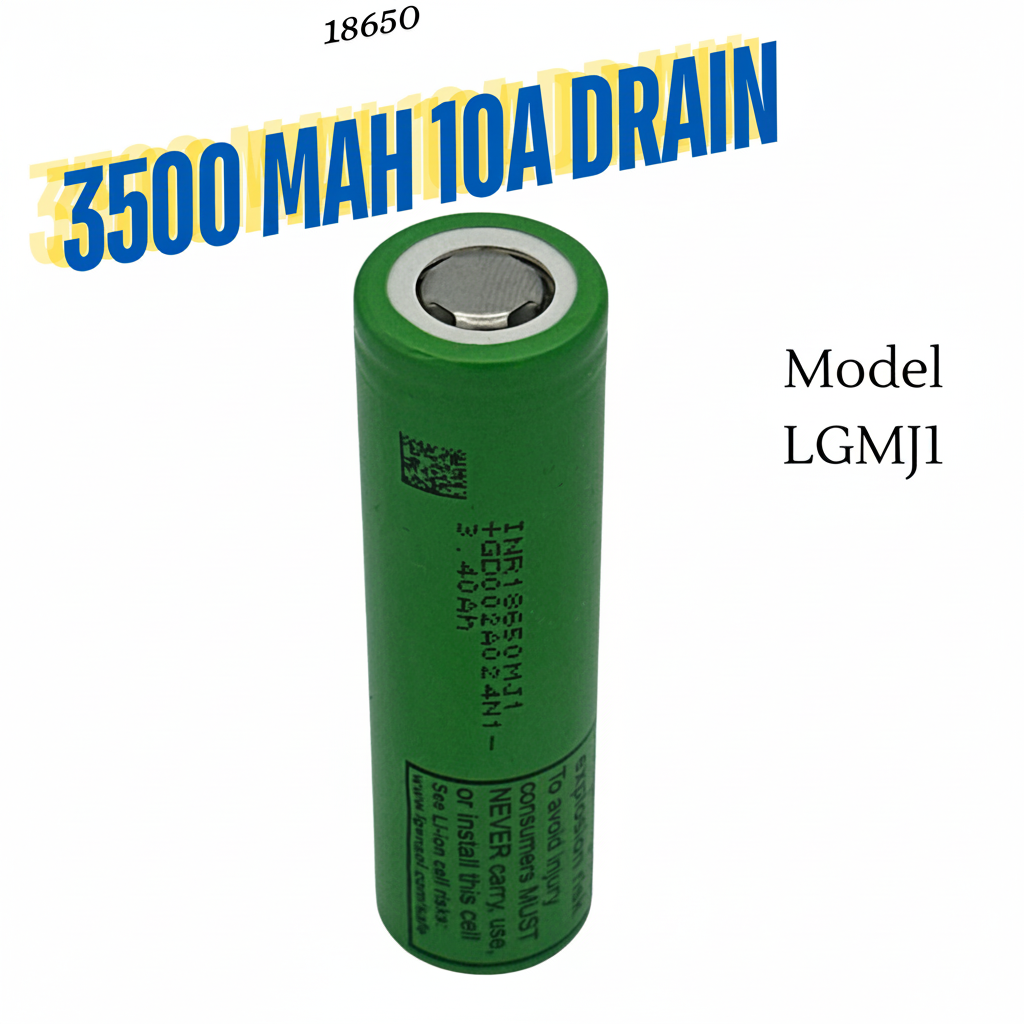 LG MJ1 | 18650 Lithium Ion Battery Cell 3500mah